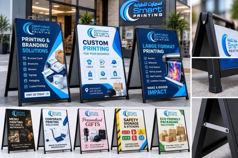A-Frame Pavement Signs
