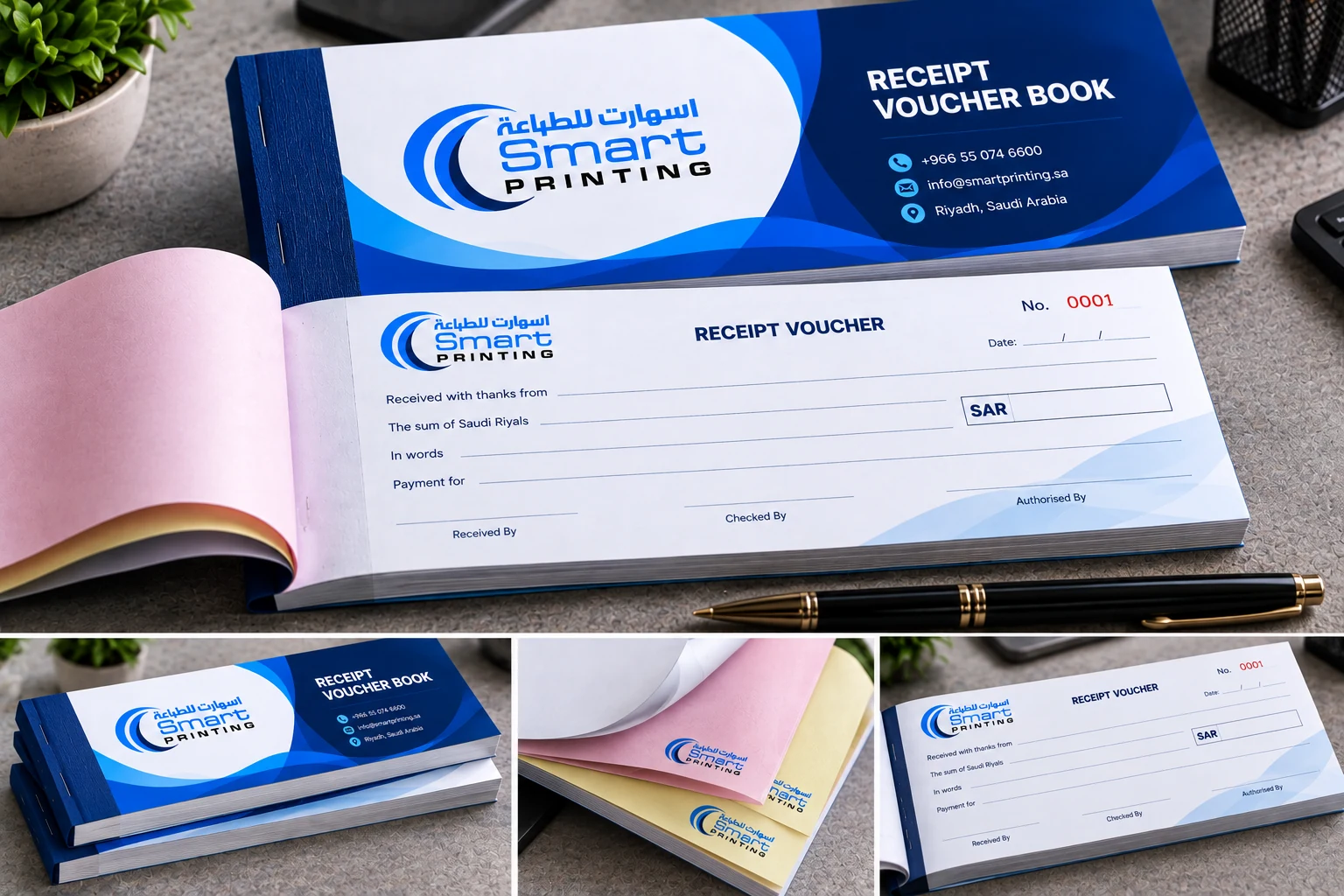 A5 Receipt Voucher Books