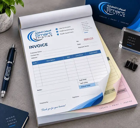 A4 Invoice Books